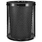 Global Industrial Round Outdoor Can, Black, Steel, 23-1/2 in 261924BK - alternate 1